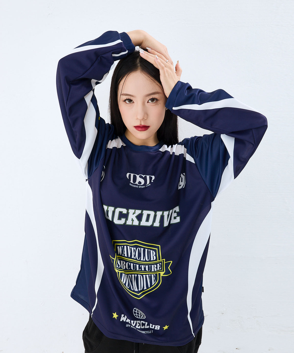 DUCKDIVE OFF ROAD MESH  LONG SLEEVE