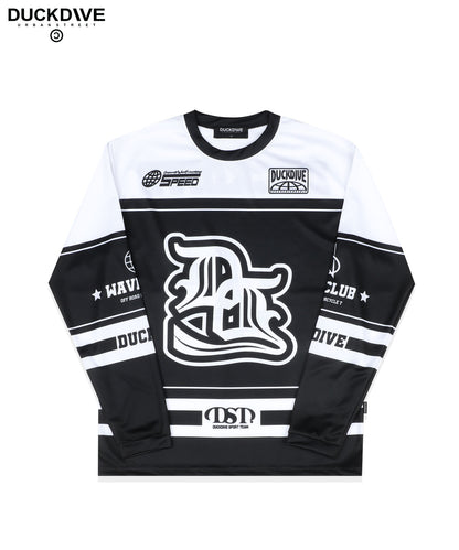 DUCKDIVE OLD SHCOOL SYMBOL MESH LONG SLEEVE