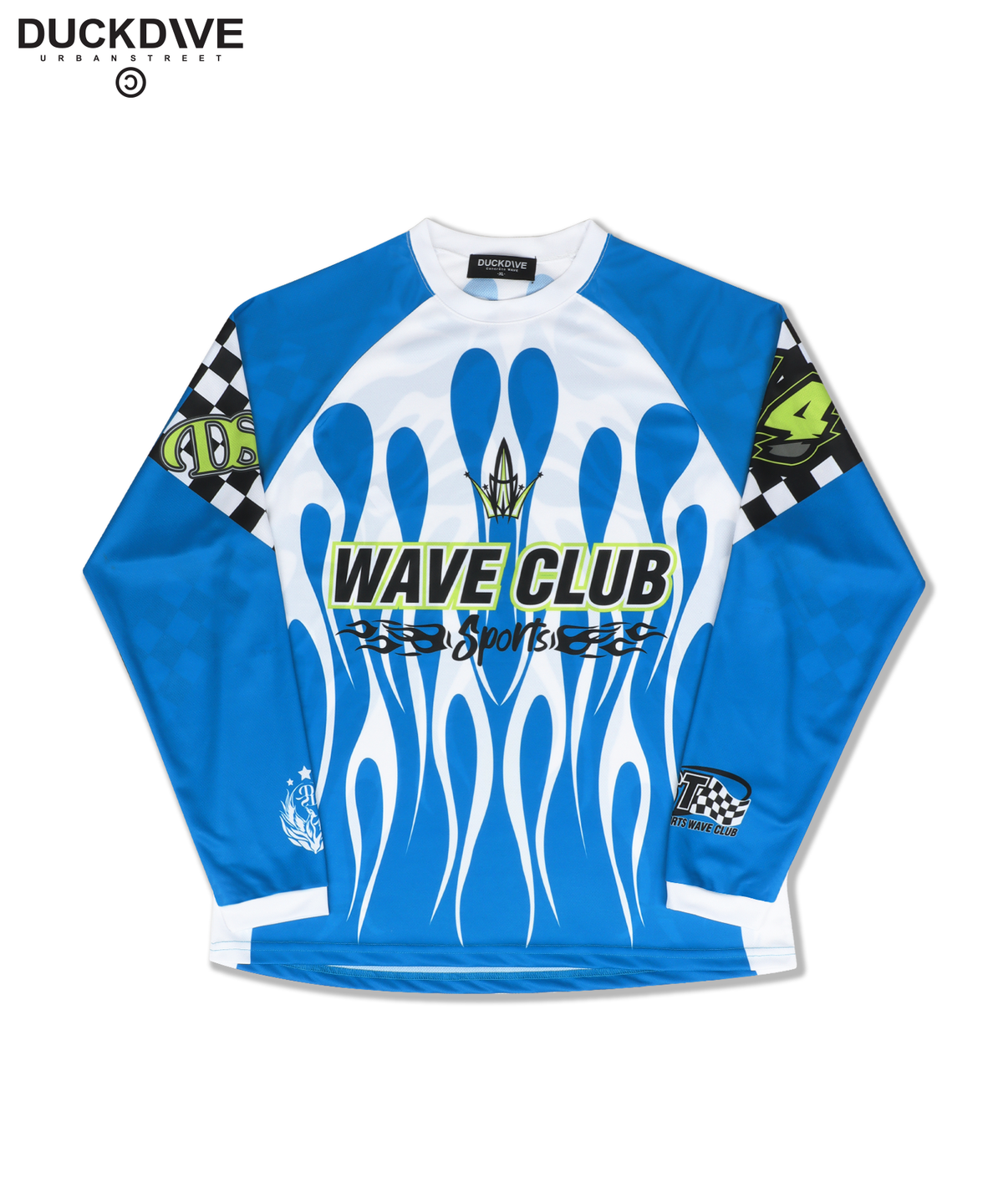 DUCKDIVE AFTER FIRE MESH LONG SLEEVE