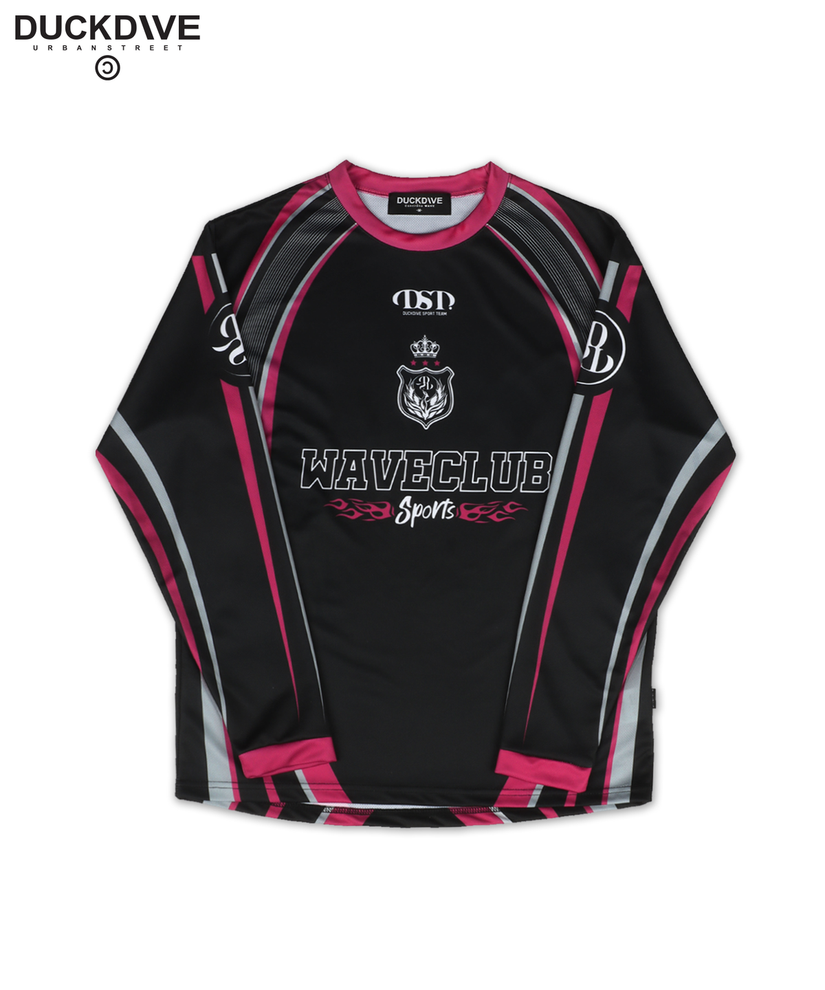 DUCKDIVE WAVECLUB SPORTY MESH LONG SLEEVE