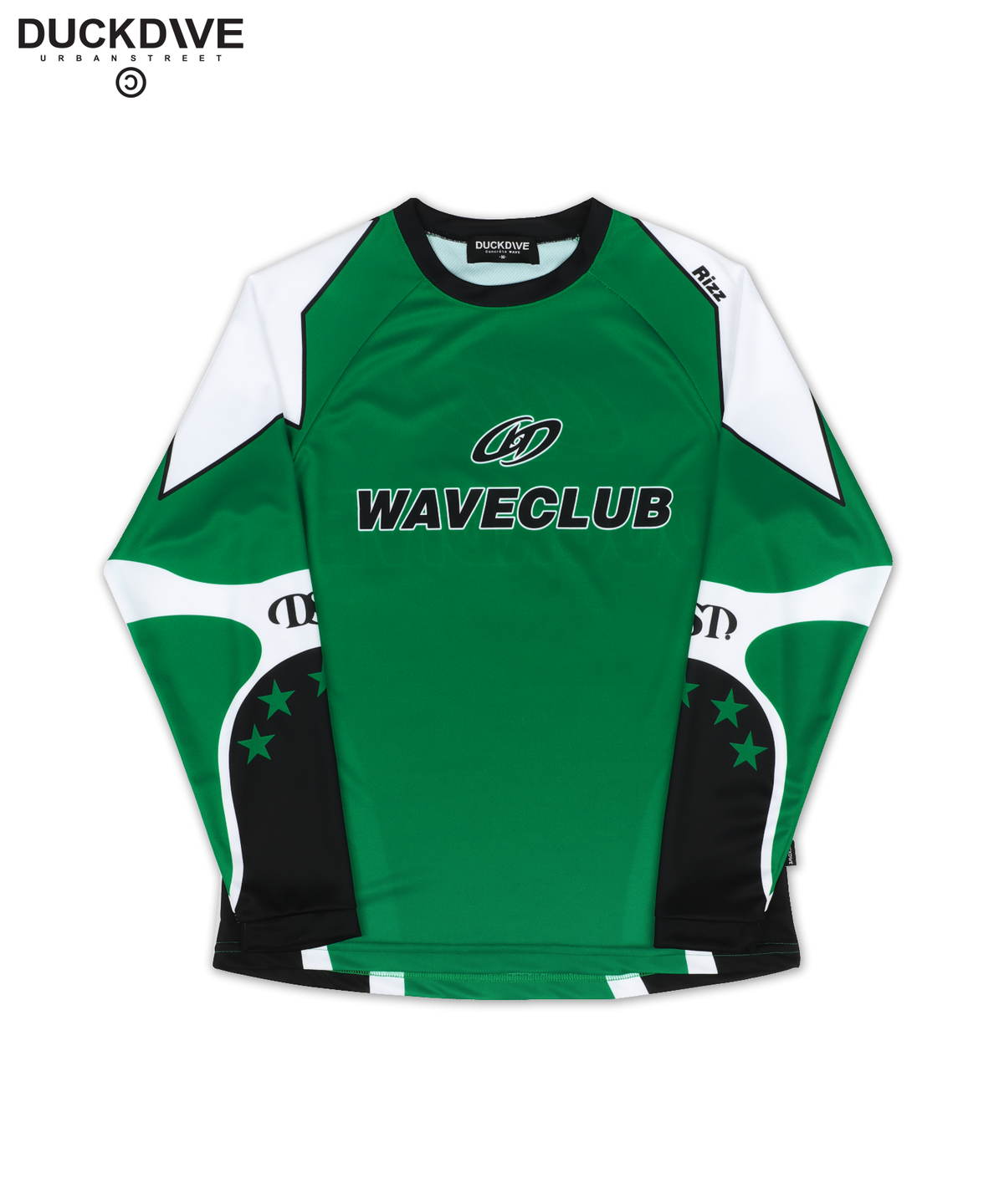 DUCKDIVE STAR RAGLAN MESH LONG SLEEVE
