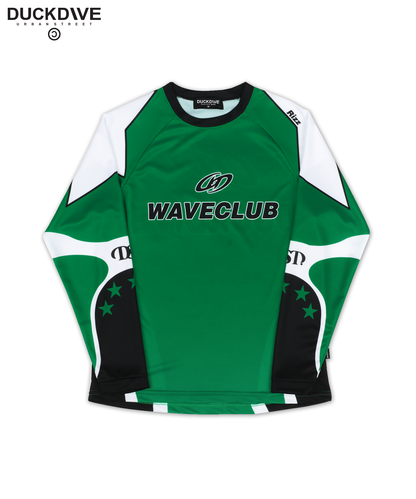 DUCKDIVE STAR RAGLAN MESH LONG SLEEVE