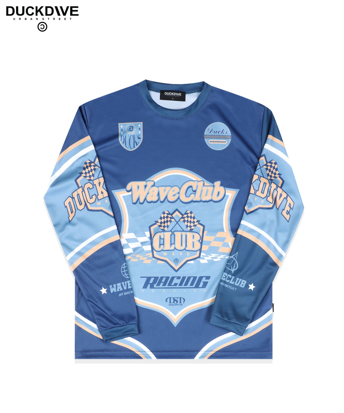 DUCKDIVE RACING CLUB MESH LONG SLEEVE