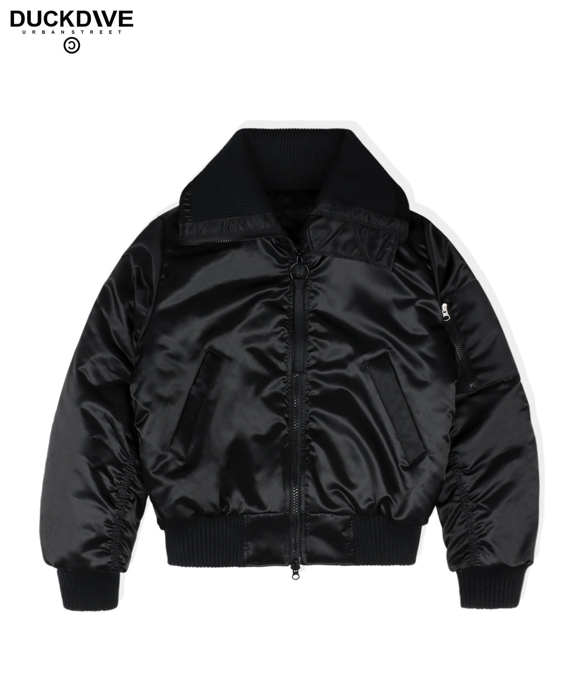 DUCKDIVE HIGH COLLAR NECK MA-1