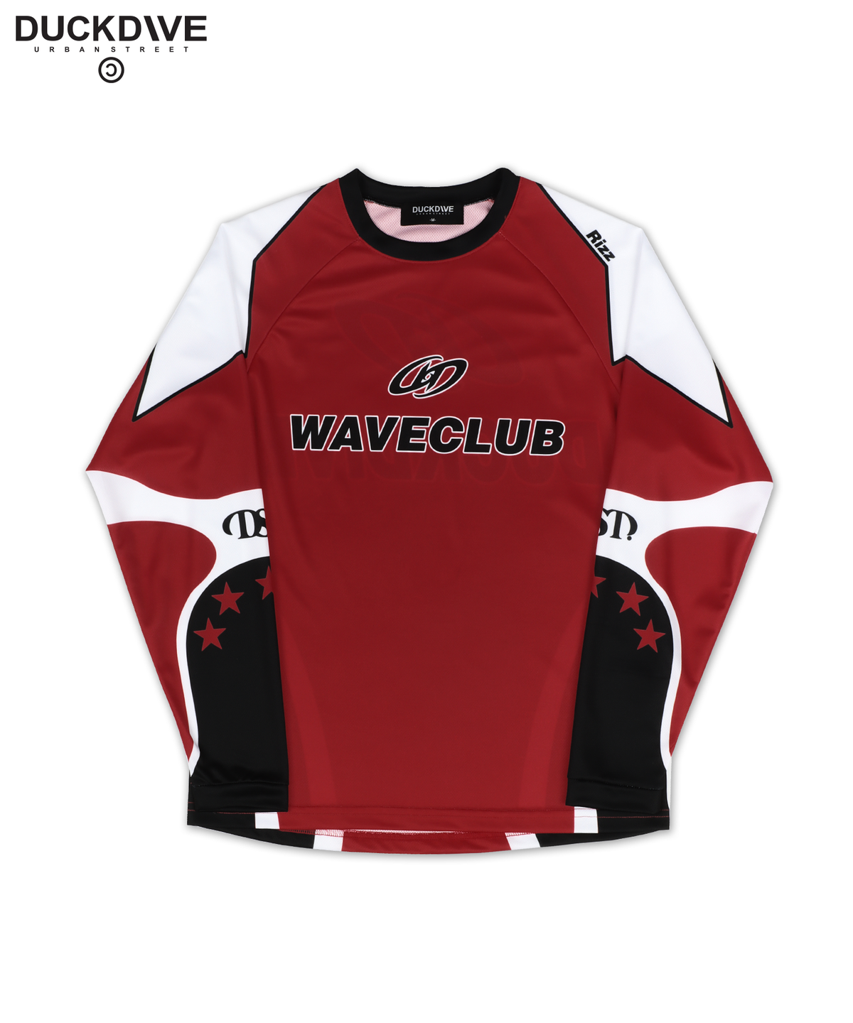 DUCKDIVE STAR RAGLAN MESH LONG SLEEVE