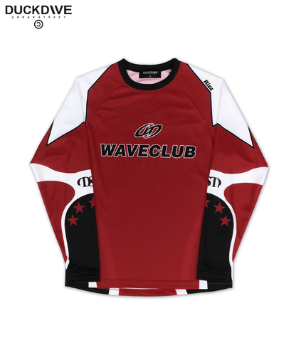 DUCKDIVE STAR RAGLAN MESH LONG SLEEVE