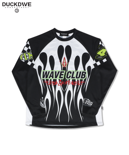 DUCKDIVE AFTER FIRE MESH LONG SLEEVE