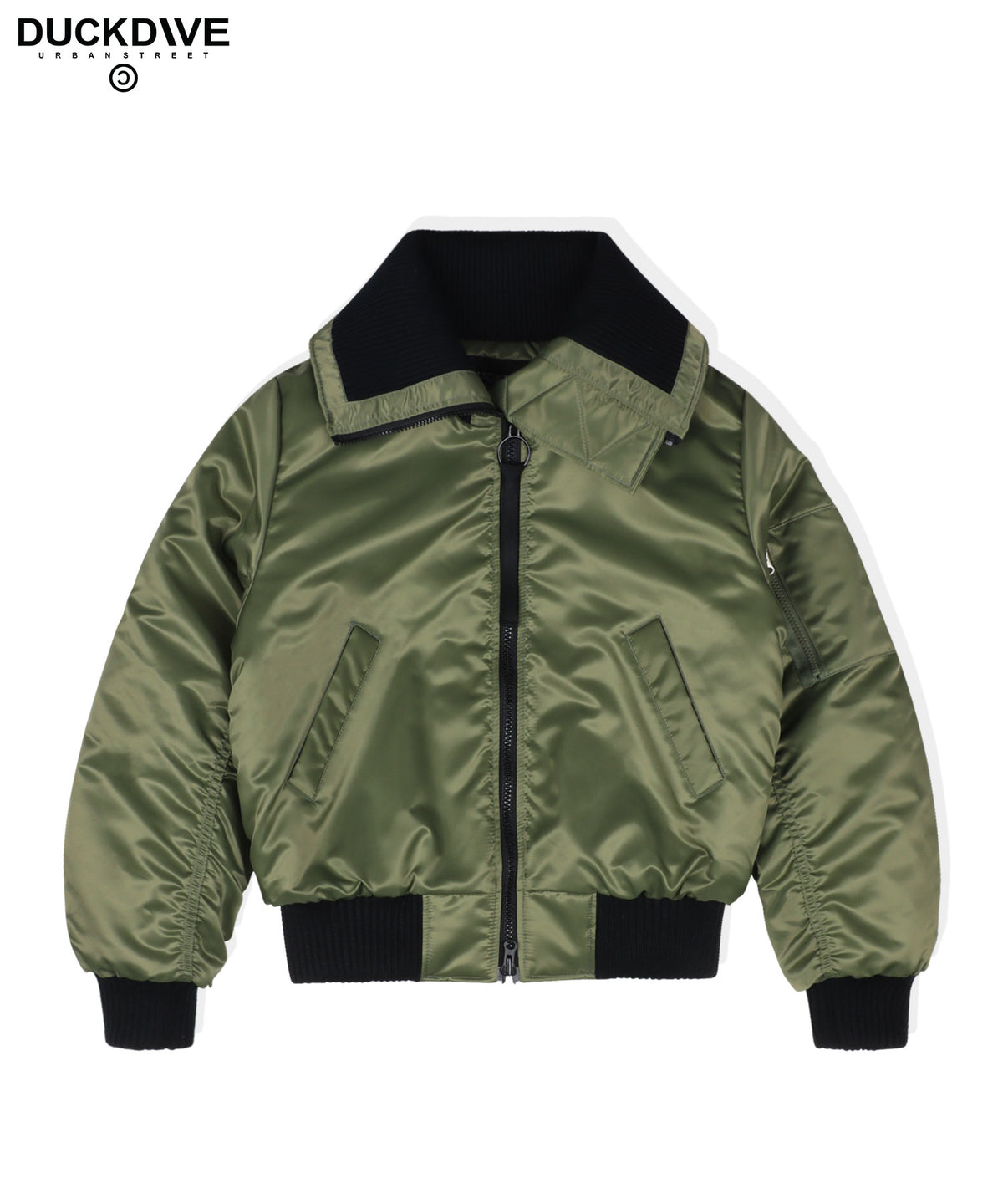 DUCKDIVE HIGH COLLAR NECK MA-1