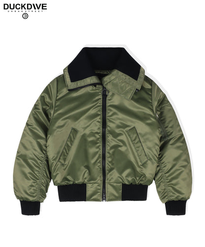 DUCKDIVE HIGH COLLAR NECK MA-1