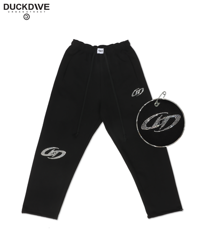 DUCKDIVE LOGO CRYSTAL 2WAY JOGGER TYPE1