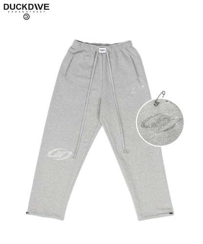 DUCKDIVE LOGO CRYSTAL 2WAY JOGGER TYPE1