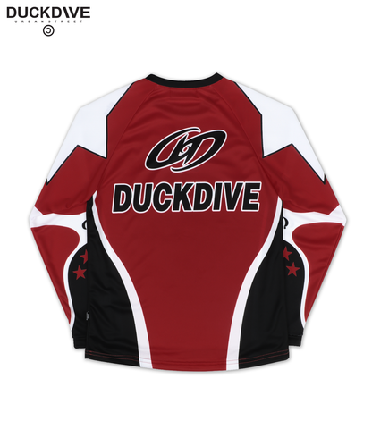 DUCKDIVE STAR RAGLAN MESH LONG SLEEVE