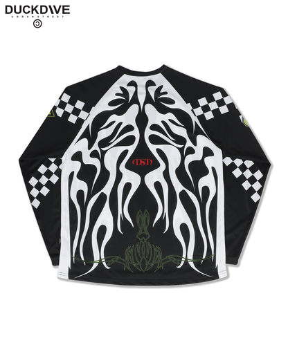 DUCKDIVE AFTER FIRE MESH LONG SLEEVE