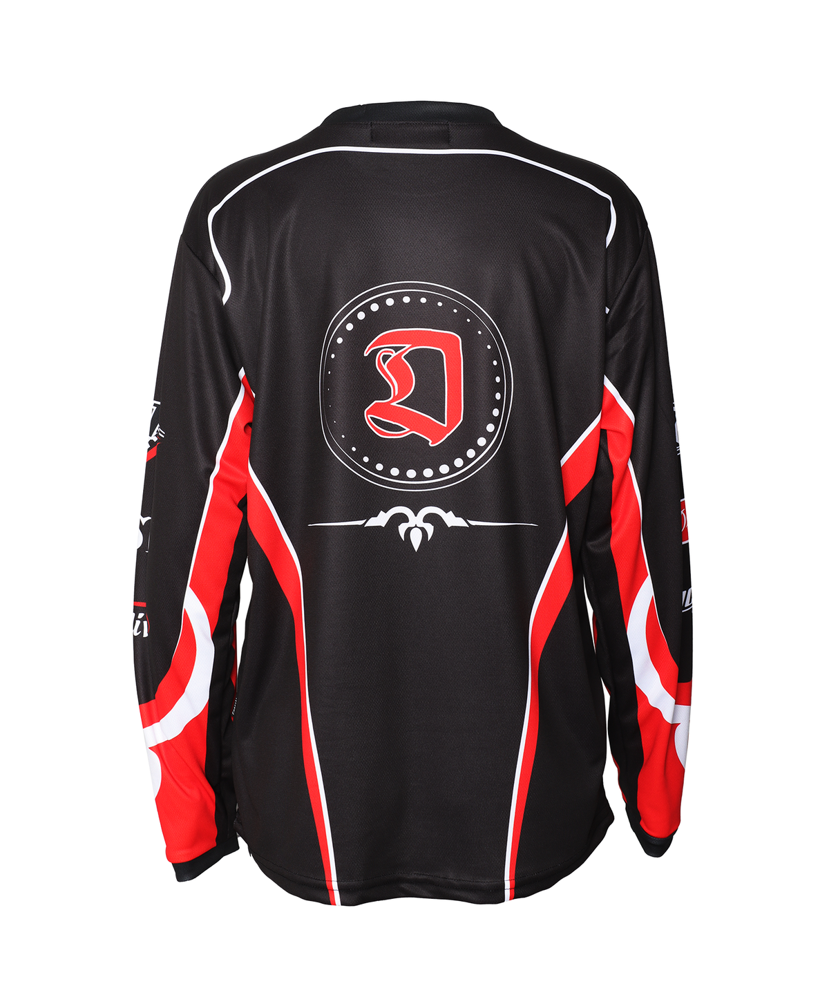 DUCKDIVE RACER SYBOL MESH JERSEY LONG SLEEVE ver2