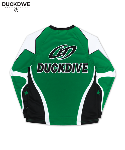DUCKDIVE STAR RAGLAN MESH LONG SLEEVE