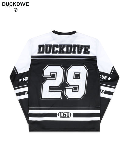 DUCKDIVE OLD SHCOOL SYMBOL MESH LONG SLEEVE
