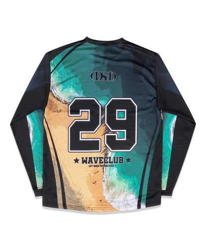 DUCKDIVE ACTIVE MESH JERSEY  L/S TEE