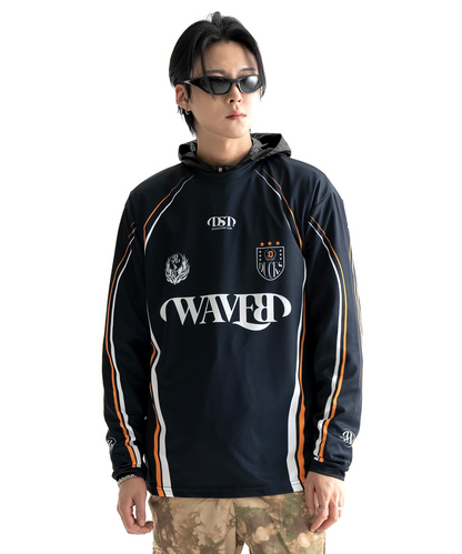 DUCKDIVE DST FOOTBALL MESH JERSEY LONG SLEEVE