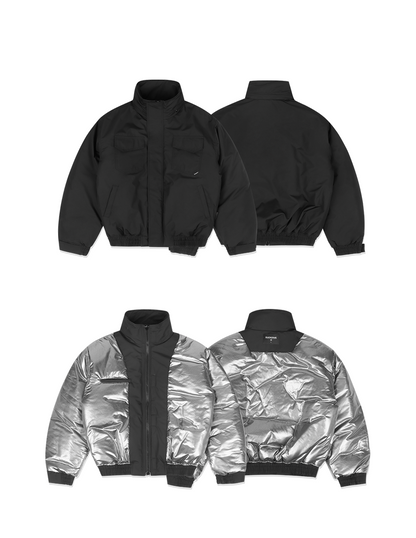 DUCKDIVE Signature Pocket Short Padded Puffer