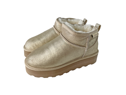LB Evans レディースショートムートンブーツ《SUEDE×防滑アウトソール》日本限定モデル／撥水加工＆取り外し可能インソール付き CARINA(カリナ) Style：LB1354
