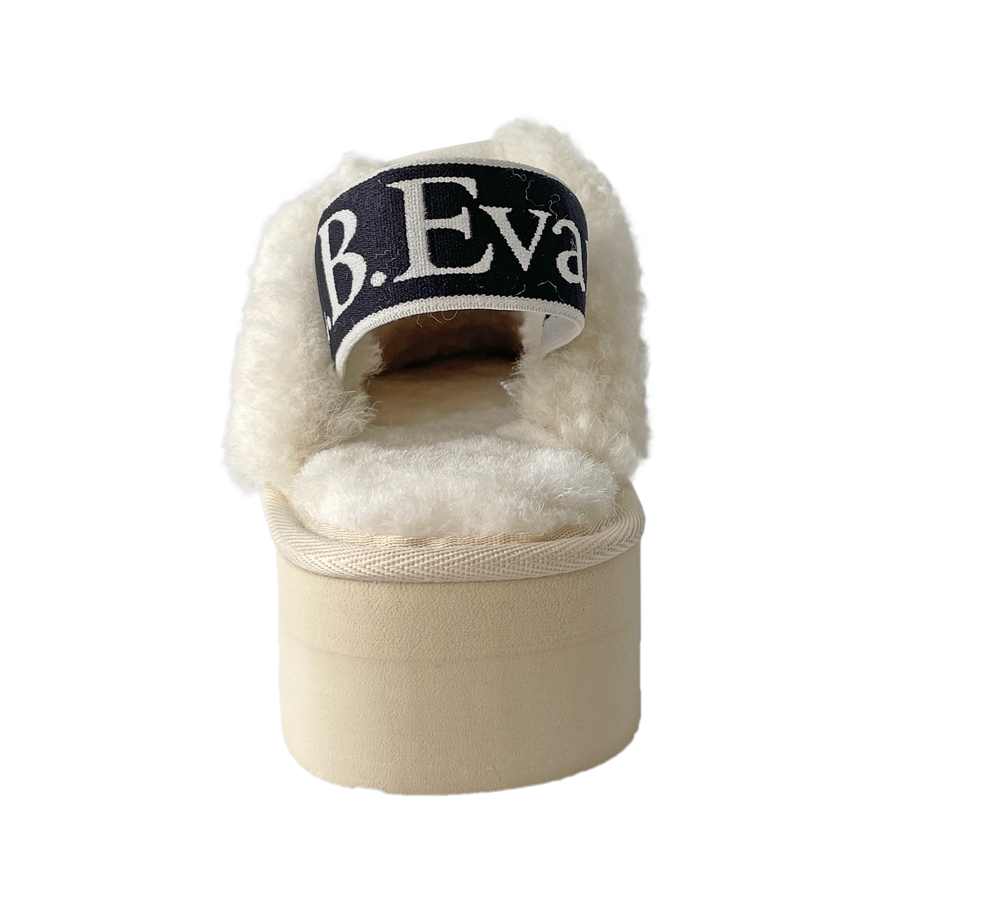 L.B.Evans レディースシープファースリッポン《バックストラップ×シアリング素材》日本限定モデル BOBO(ボボ) Style：LB2656