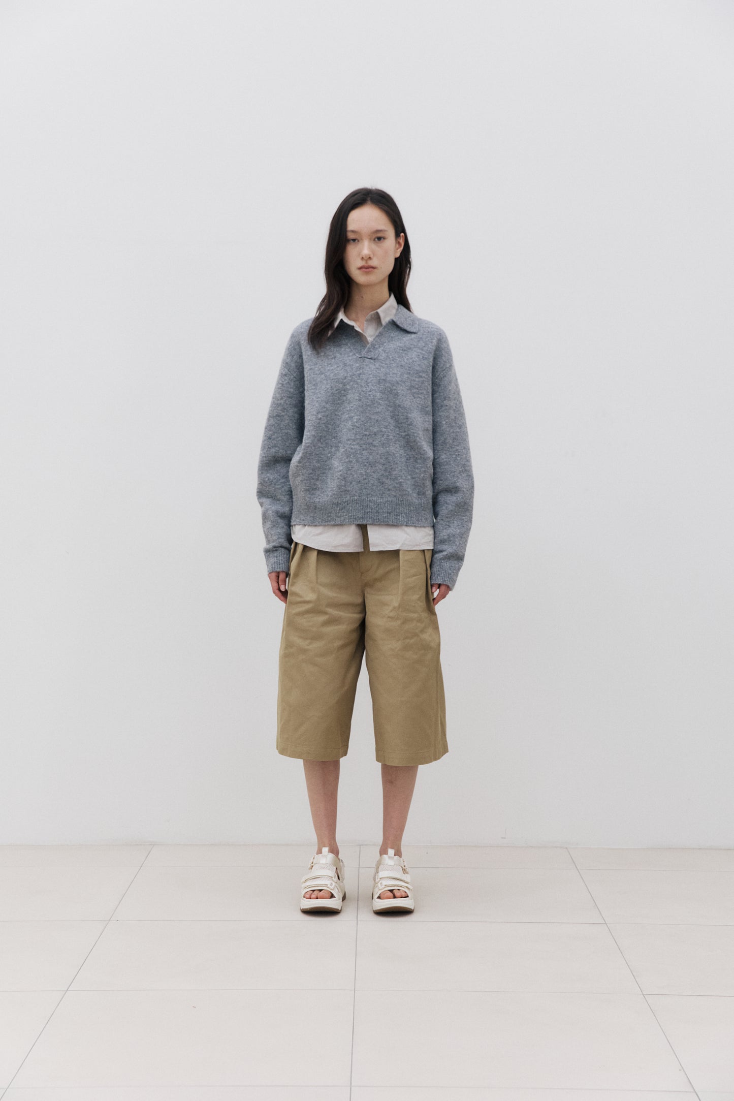 L.B.Evans 厚底 軽量 ベルクロメッシュスポーツサンダル PIPER(パイパー) Style：LB2555