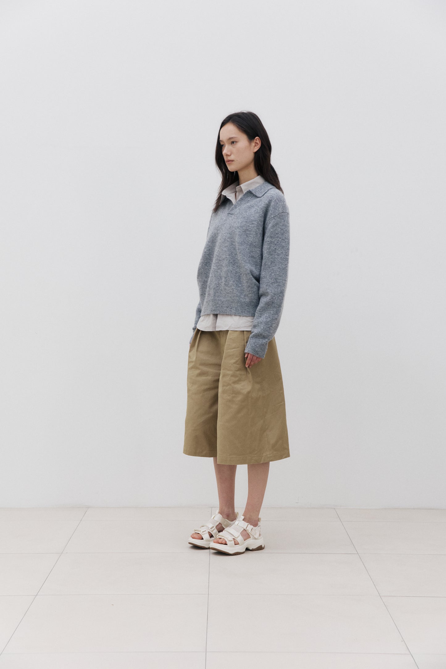 L.B.Evans 厚底 軽量 ベルクロメッシュスポーツサンダル PIPER(パイパー) Style：LB2555