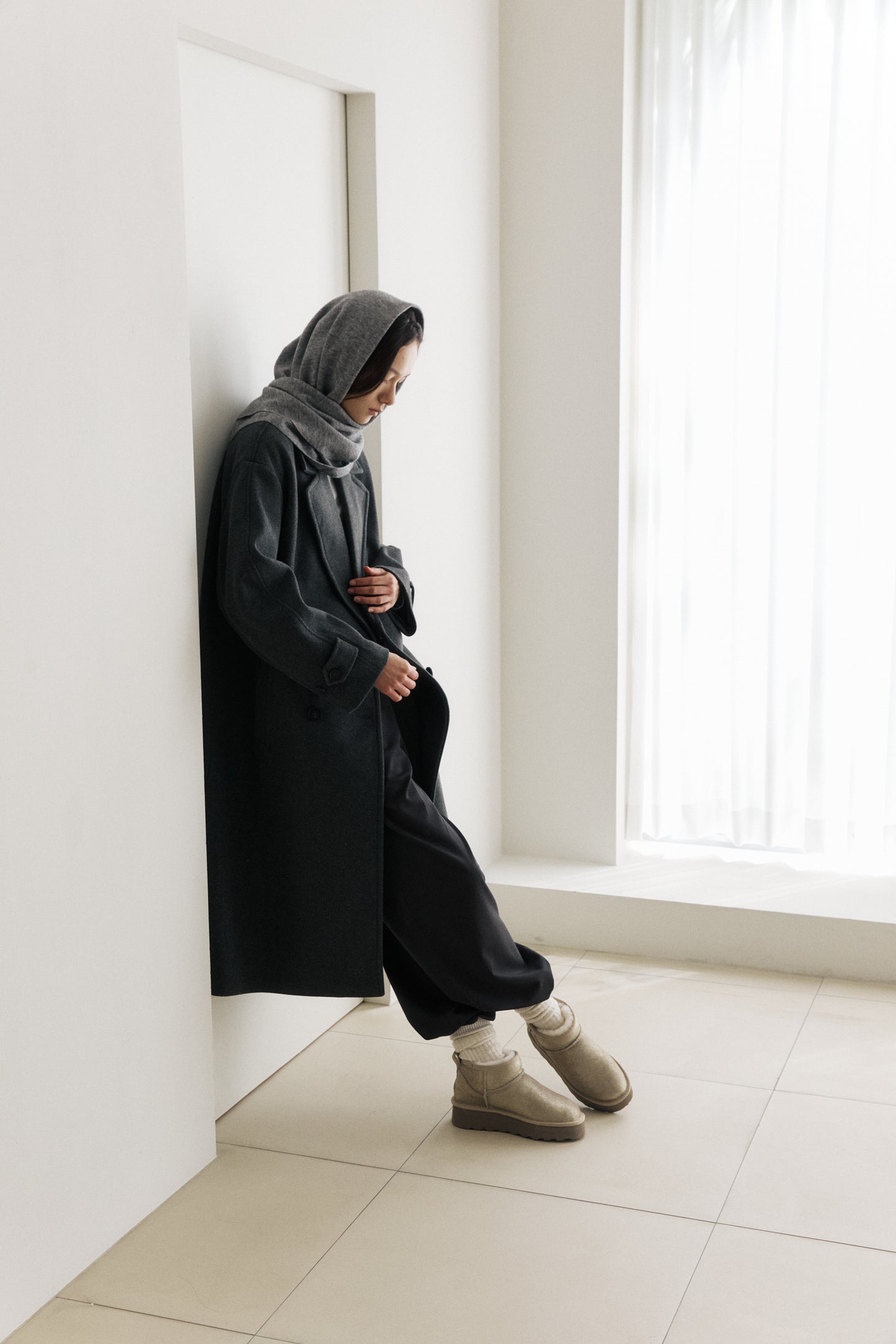 LB Evans レディースショートムートンブーツ《SUEDE×防滑アウトソール》日本限定モデル／撥水加工＆取り外し可能インソール付き CARINA(カリナ) Style：LB1354
