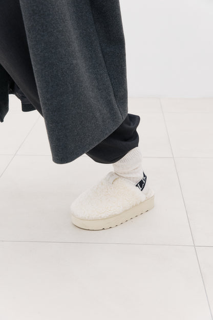 L.B.Evans レディースシープファースリッポン《バックストラップ×シアリング素材》日本限定モデル BOBO(ボボ) Style：LB2656