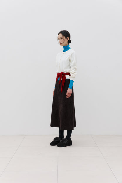 L.B.Evans レディース牛革スエードモカシン《シープスキン×フリンジデザイン》日本別注モデル／取り外し可能インソール付き RITA(リタ) Style：LB2609