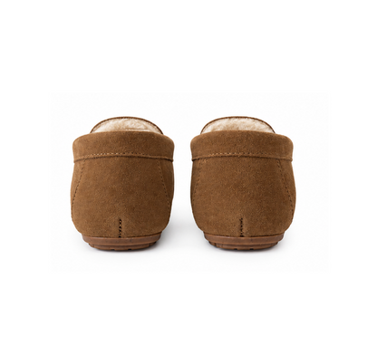 L.B. Evans SWEET MOC｜ベア刺繍ボアモカシン Style：LB3434