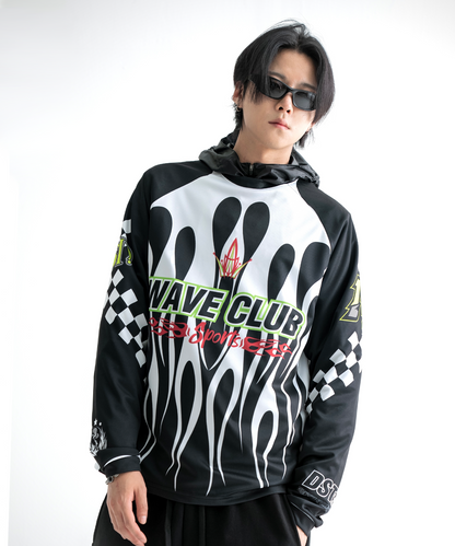 DUCKDIVE AFTER FIRE MESH LONG SLEEVE