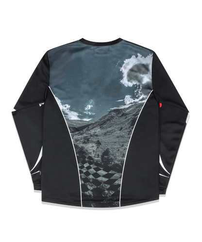 DUCKDIVE RACER SYBOL MESH JERSEY LONG SLEEVE