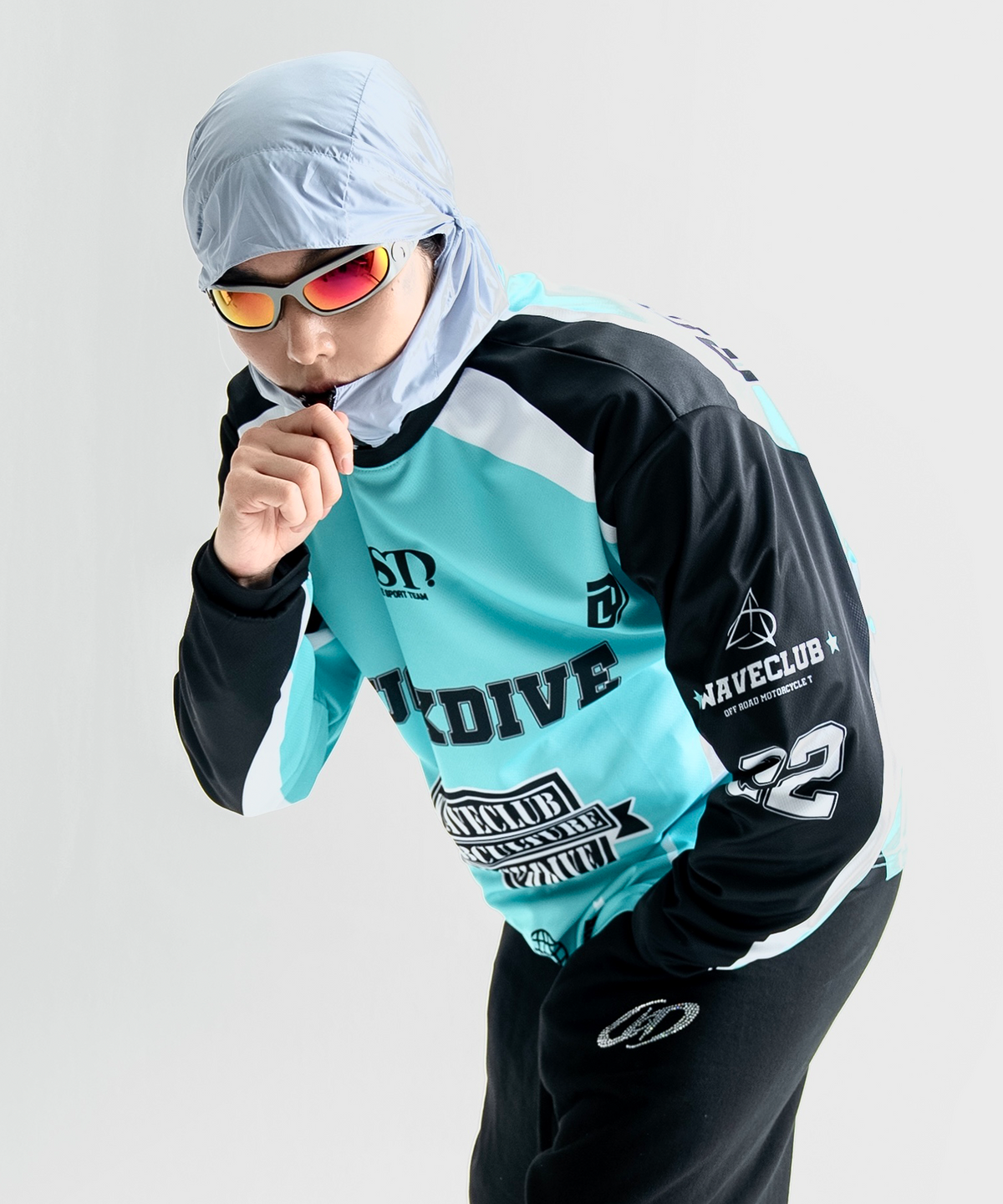 DUCKDIVE OFF ROAD MESH  LONG SLEEVE