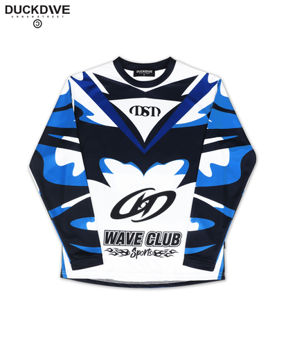 DUCKDIVE OCEAN WAVE MESH LONG SLEEVE