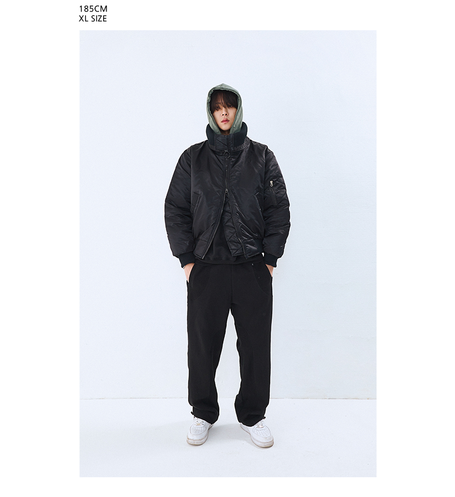 DUCKDIVE HIGH COLLAR NECK MA-1