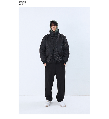 DUCKDIVE HIGH COLLAR NECK MA-1