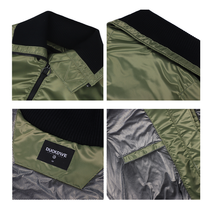 DUCKDIVE HIGH COLLAR NECK MA-1