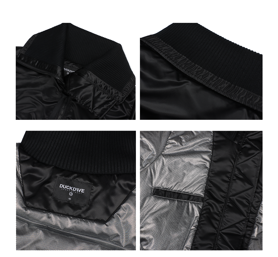 DUCKDIVE HIGH COLLAR NECK MA-1