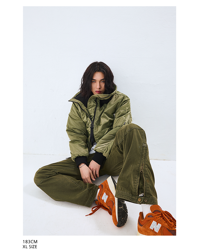 DUCKDIVE HIGH COLLAR NECK MA-1