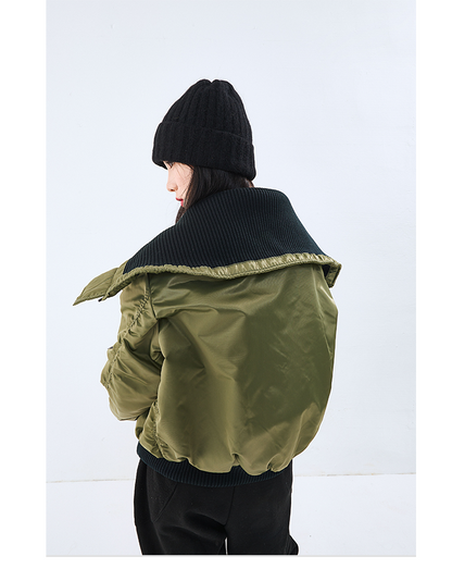 DUCKDIVE D LOGO ANGORA BEANIE
